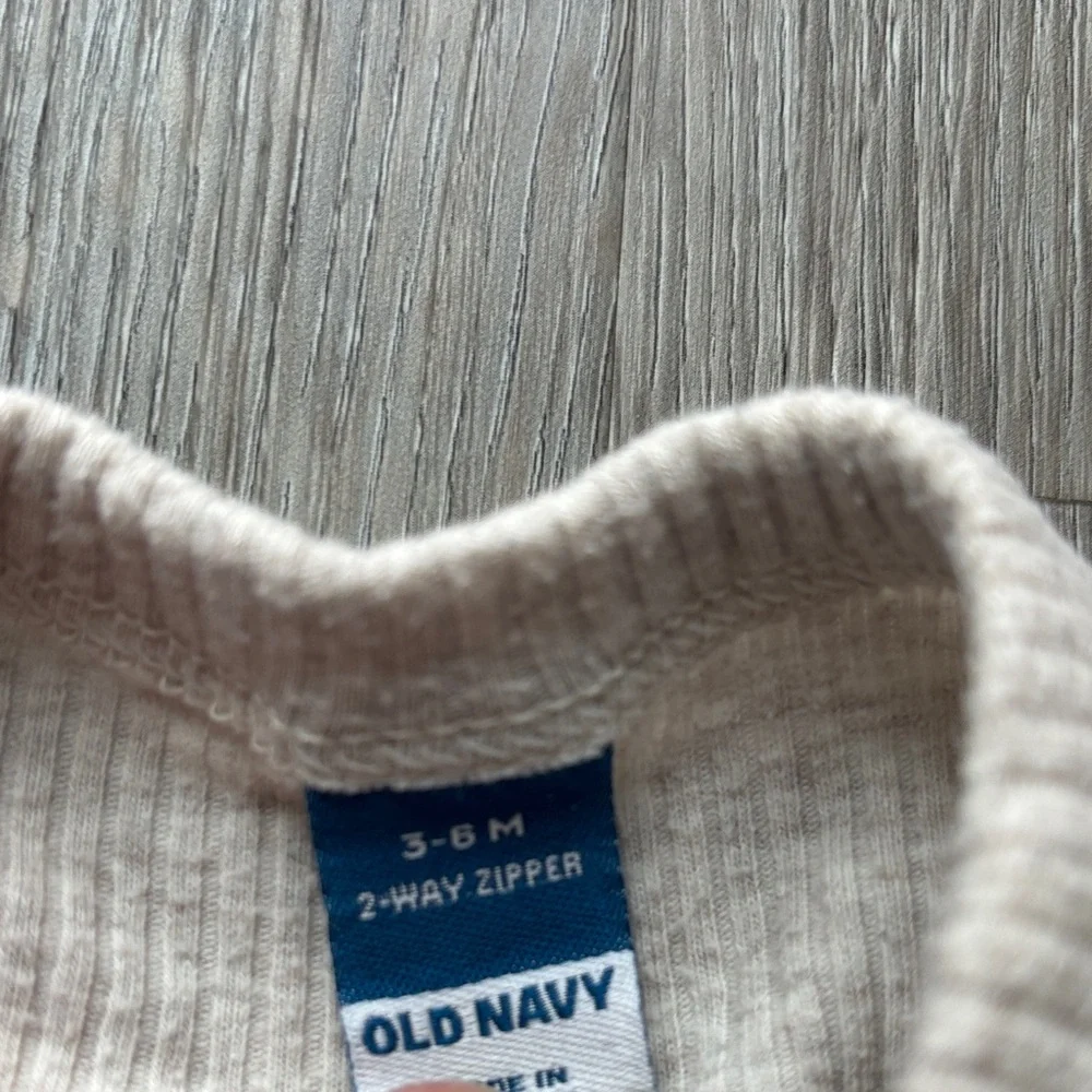 Old Navy Kids Footies - Gray and Tan